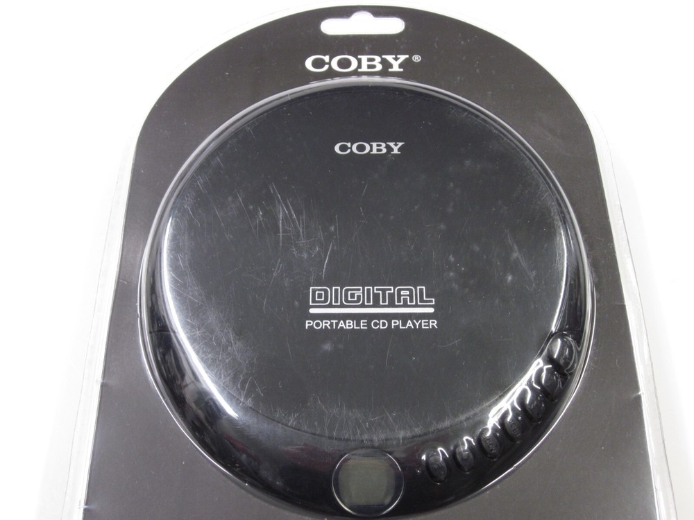 Coby CD-190-BLK Portable Compact CD Player