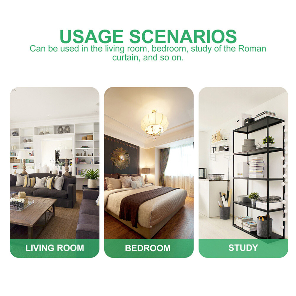 40Pcs Blinds Accessory Window Blinds Components Rail Button Plugs