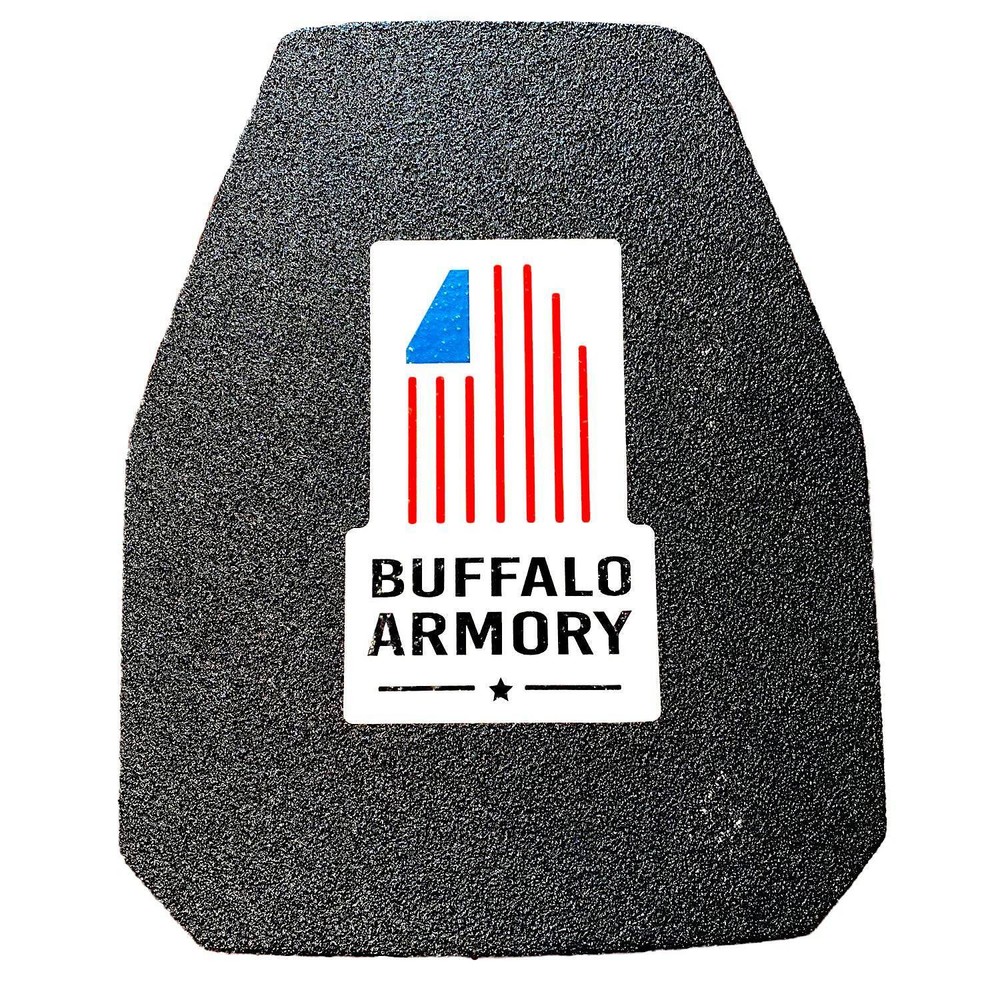 SecPros Buffalo Armory Level III+ Steel Armor Plate