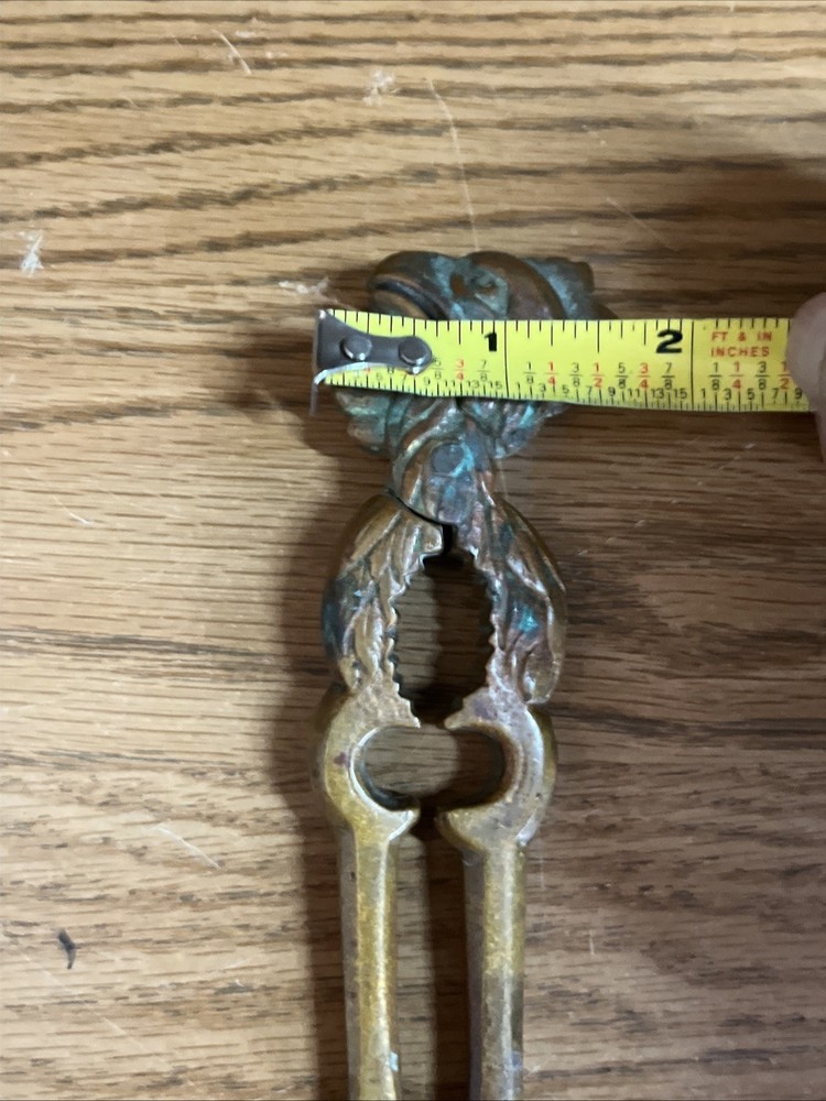 Vintage solid Metal Rooster chicken Nut Cracker, Bottle opener .