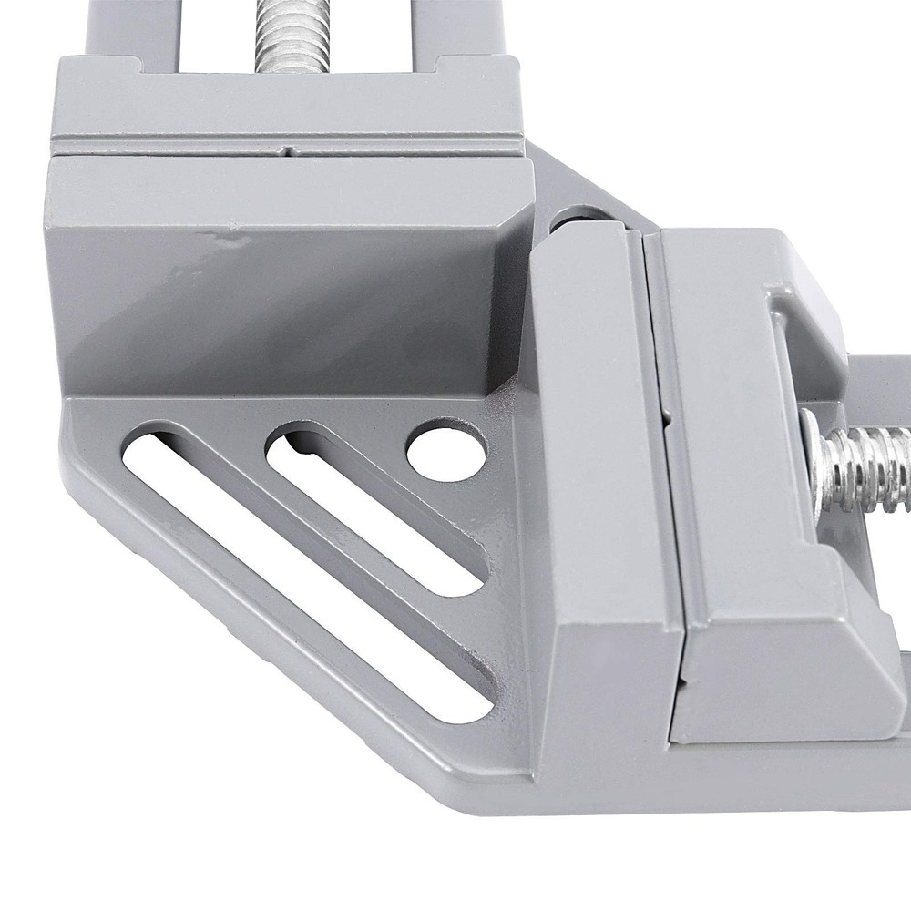 2 PCS Right Angle Clamp, 90 Degree Double Handle Corner Clamps with Adjustabl...