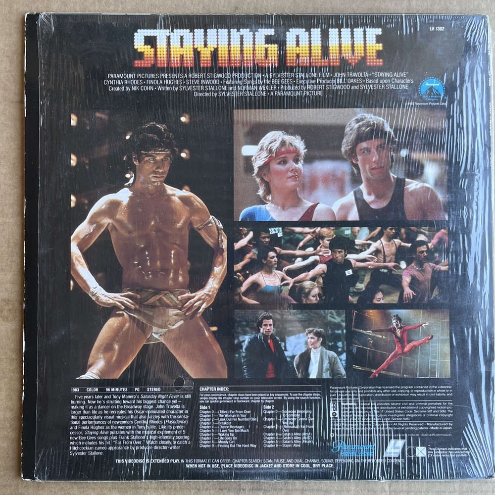 Staying Alive (Laserdisc)