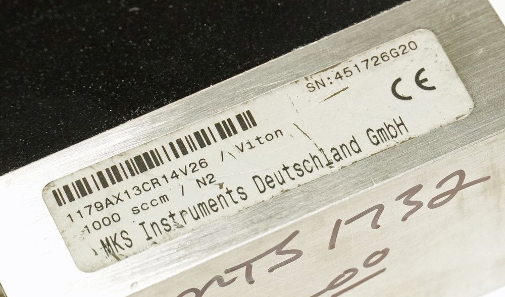 MKS Mass Flow Controller, 1000 SCCM N2