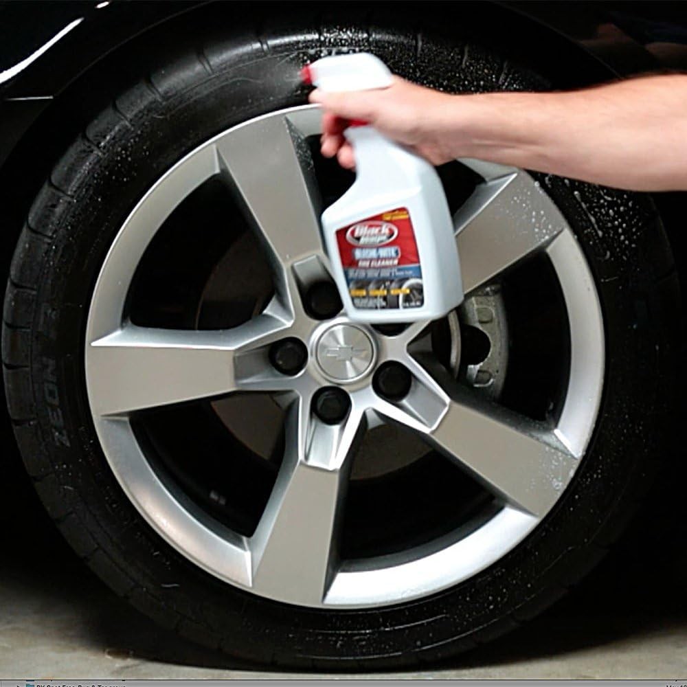 Tire Cleaner 32 Oz BlechWite Formula for Deep Cleaning, 4 Pack