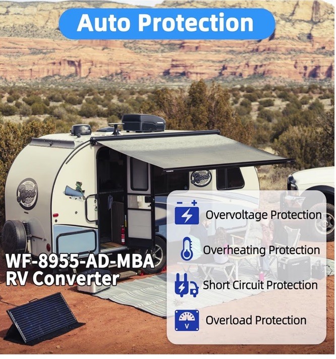 WF-8955-MBA 55 Amp Converter Main Board Assembly Replacement Unit 950W