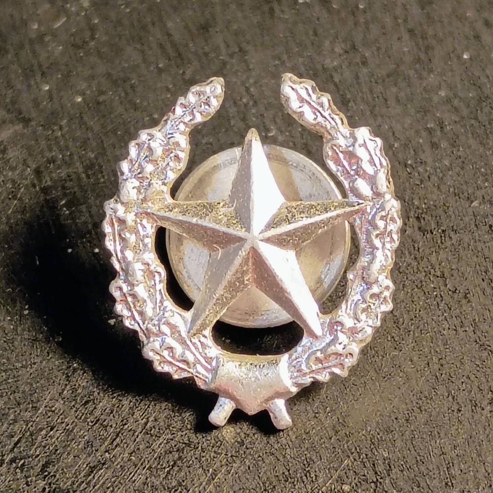 Vintage USSR Silver Colored Star Soviet Hat Pin
