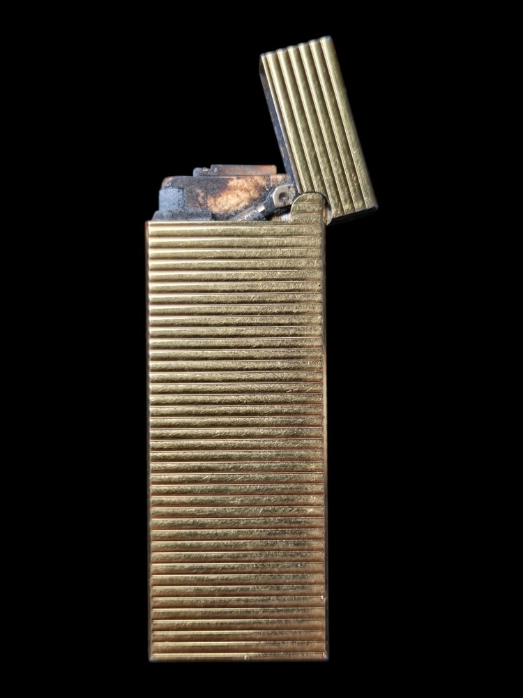 Vintage Dunhill Lighter Japan Good Needs Flint Untested Boxed