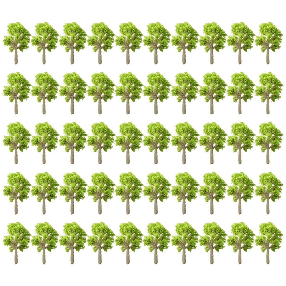 50 X Trees Model Garden Train Railway Architectural Scenery Layout Model Tree