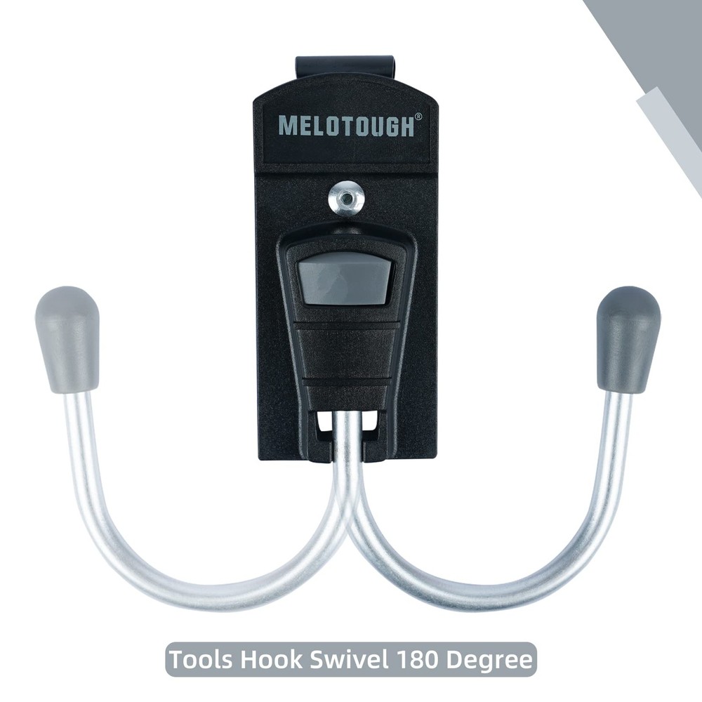 MELOTOUGH Tool Belt Hook Holster Cordless Drill Hook,Black...