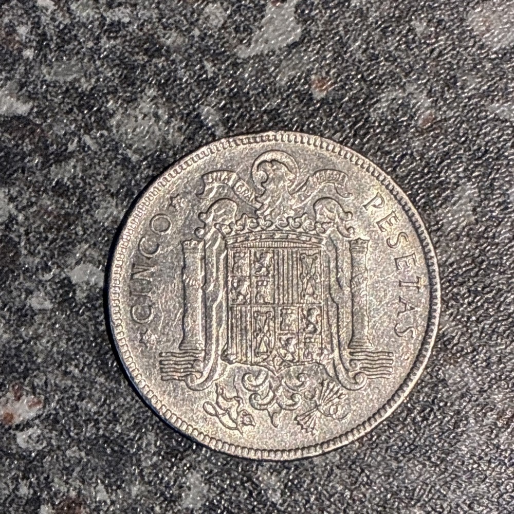SPAIN - 50 PESETAS 1949 - XF COINS