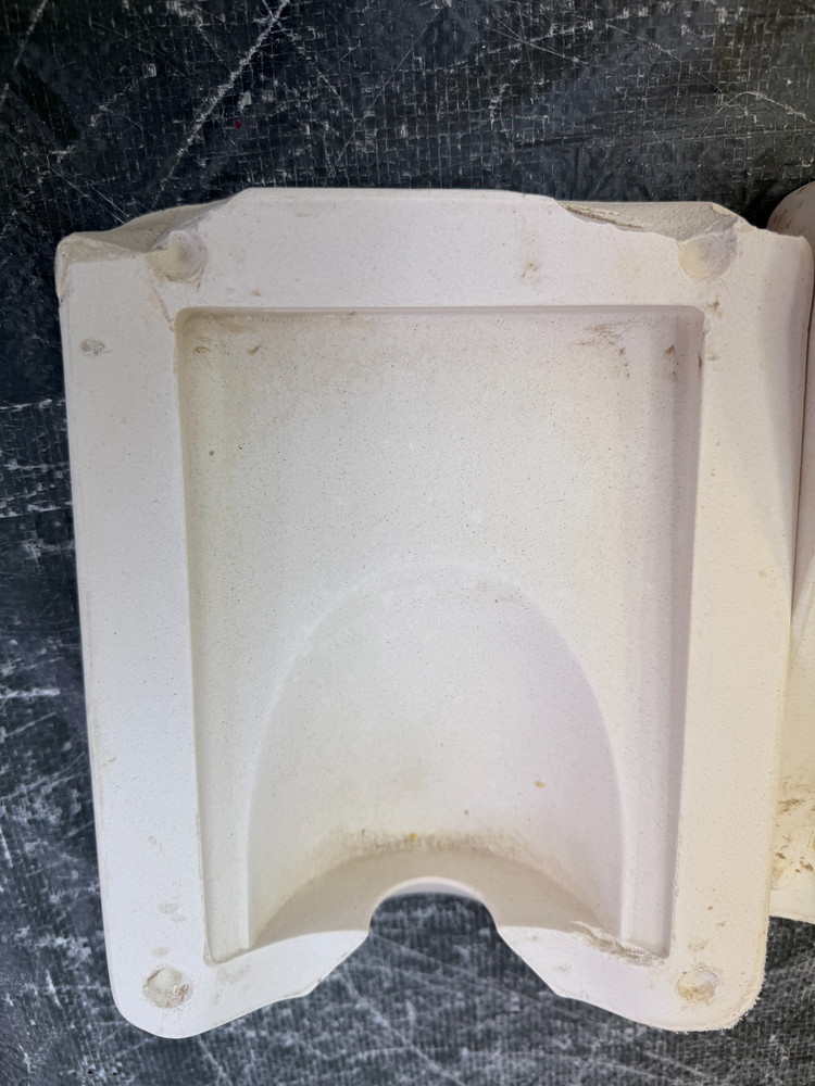 VINTAGE DUNCAN CERAMIC MOLD #DM-140E RABBIT FRAME