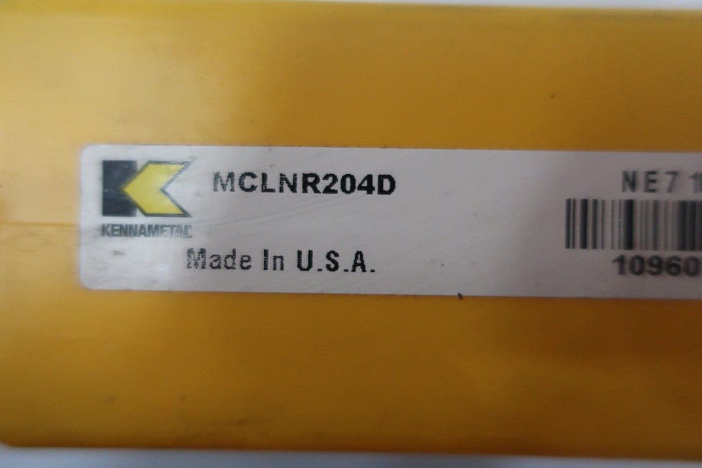 Kennametal MCLNR-204D Indexable Lathe Tool Holder