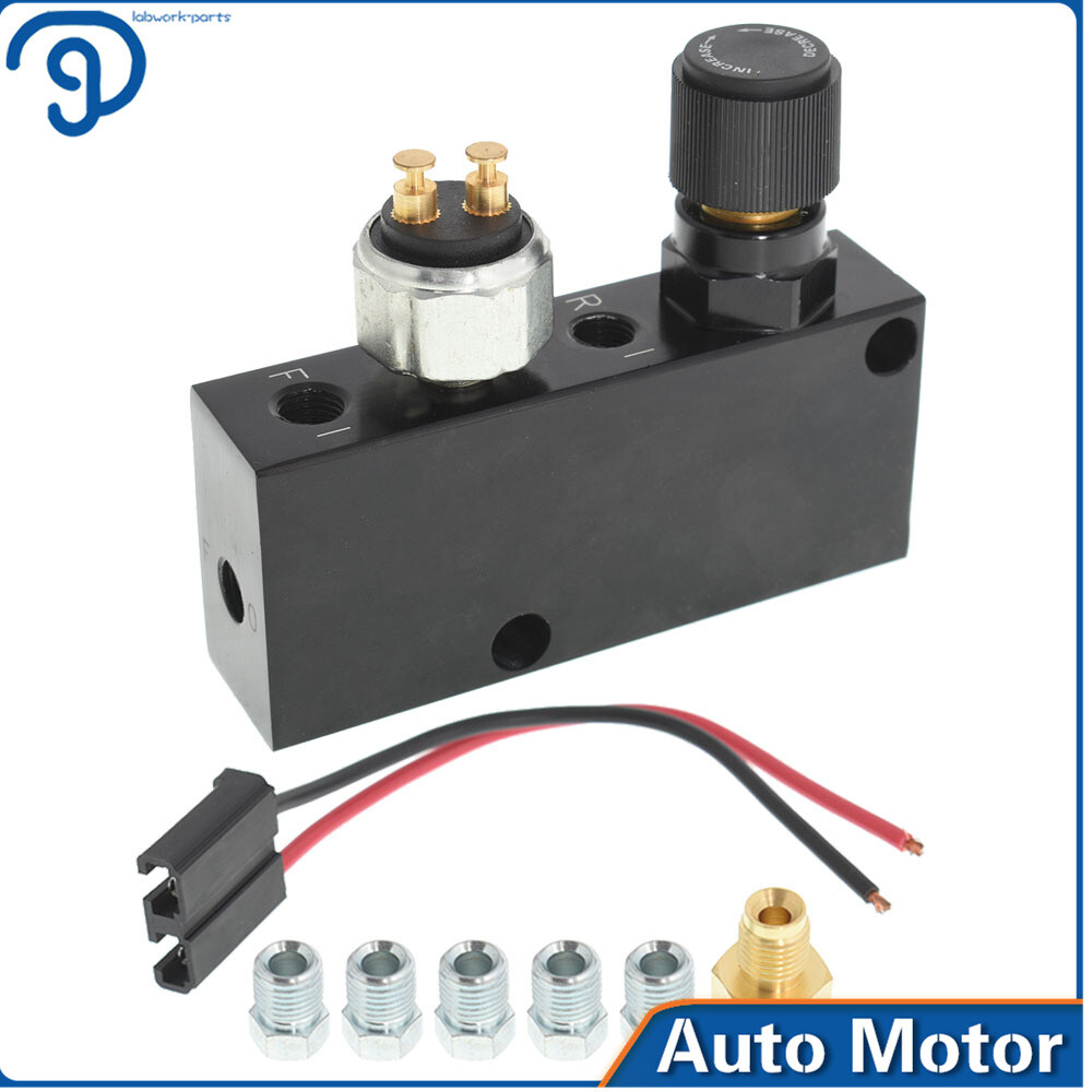 Adjustable Proportioning Valve&Distribution Block Brake Fittings Disc Drum