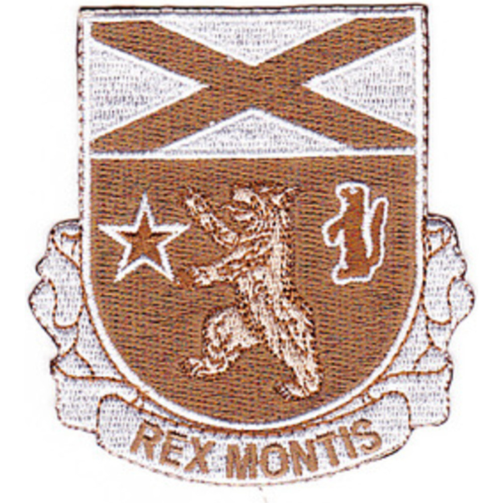136th Infantry Regiment Patch - Desert