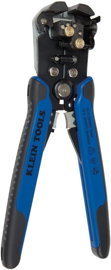 Klein Tools 11061 Self-Adjusting Wire Stripper / Cutter, Blue/Black