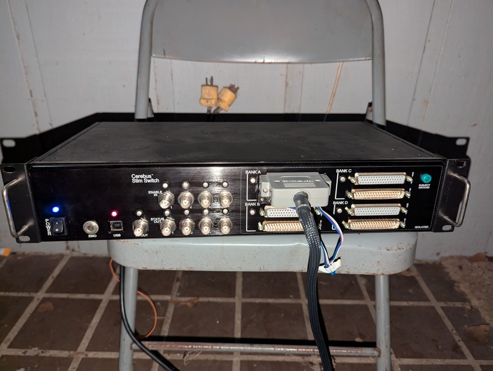 *Untested* Blackrock Microsystems Cerebus Stim Switch - Rack Mountable