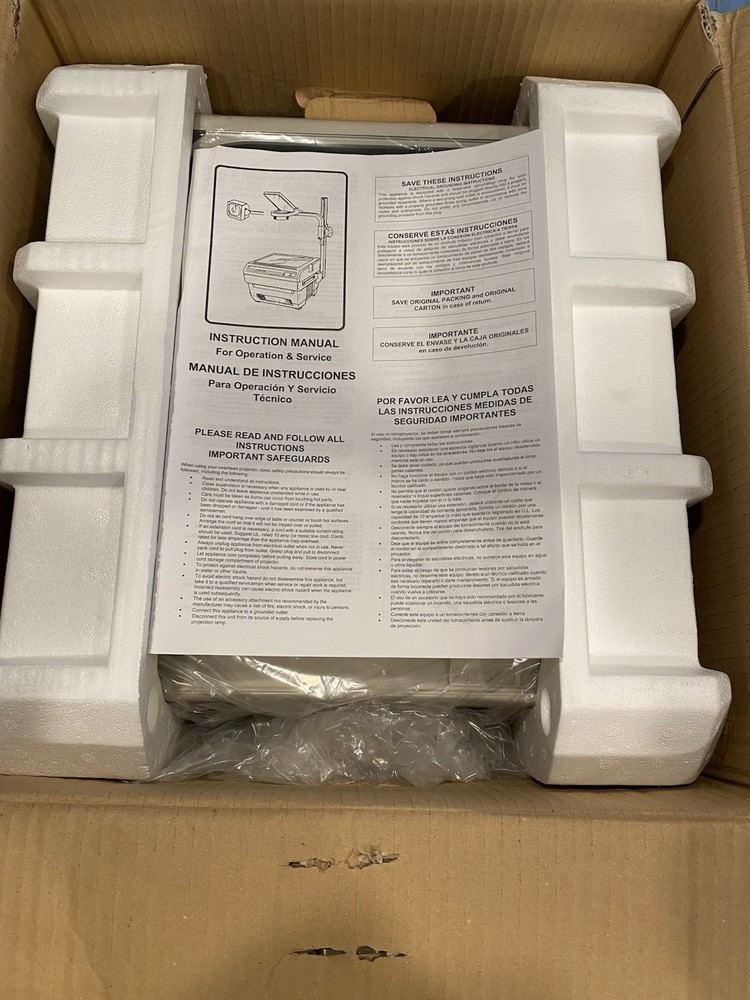 NEW BUHL Overhead Projector 9014EDC