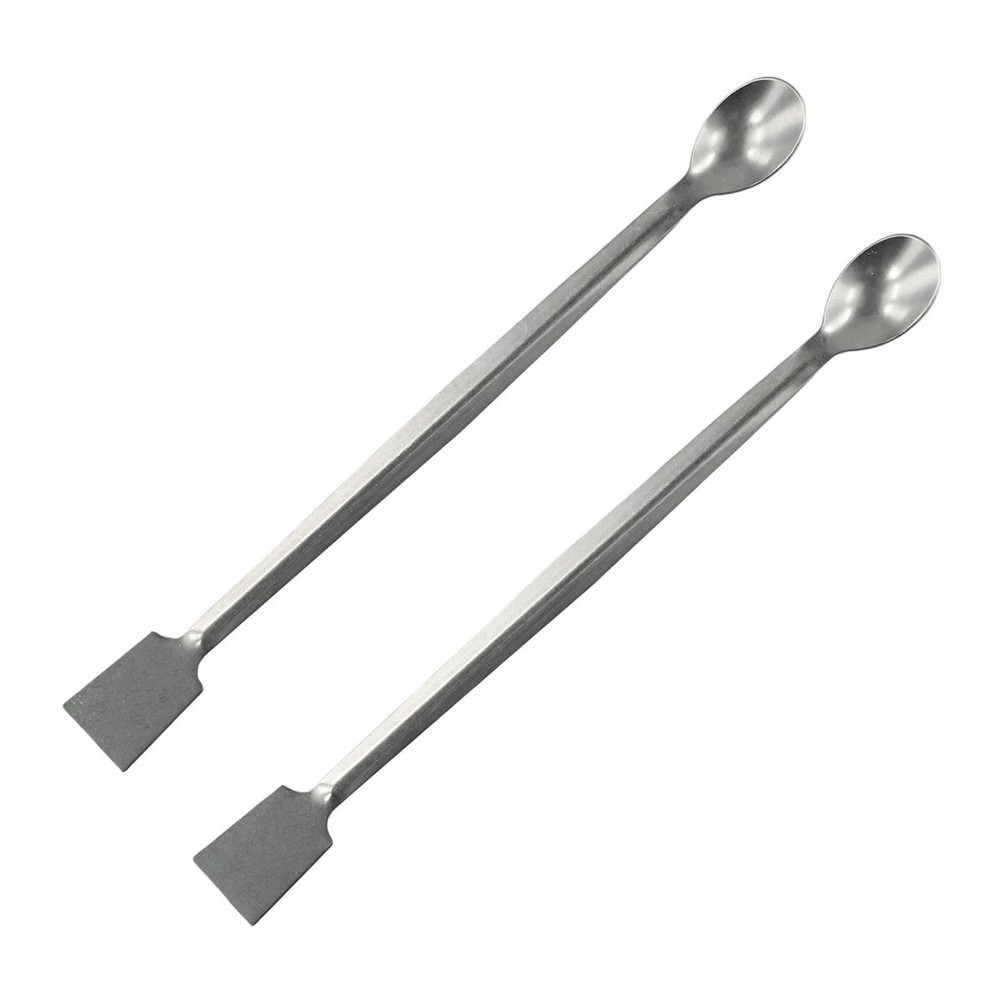 Lab Sampling Spoon Stainless Steel Effective Durable Material 200mm Stainless