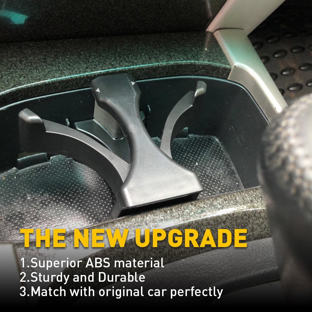For 2003-2009 Toyota 4 Runner Center Console Cup Holder Insert Divider Accessory
