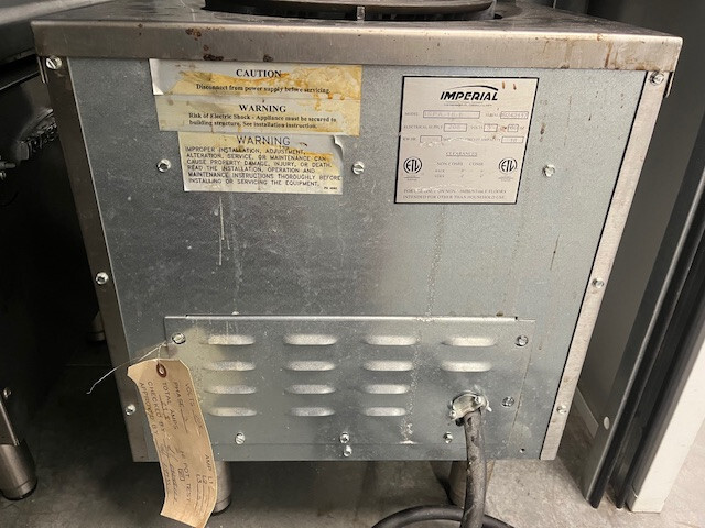 Imperial Range ISPA-18-E Electric Stock Pot Range - 208V, 3 Phase