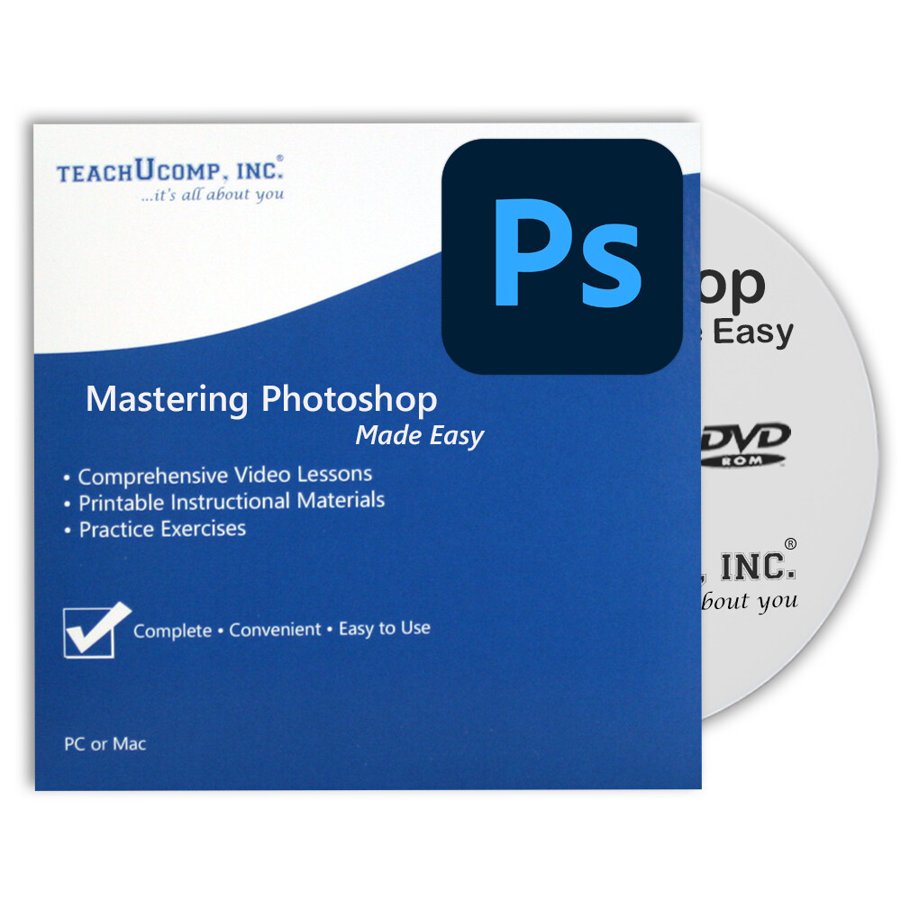 ADOBE PHOTOSHOP DELUXE Training Tutorial PDF Manual and Quick Reference Guide