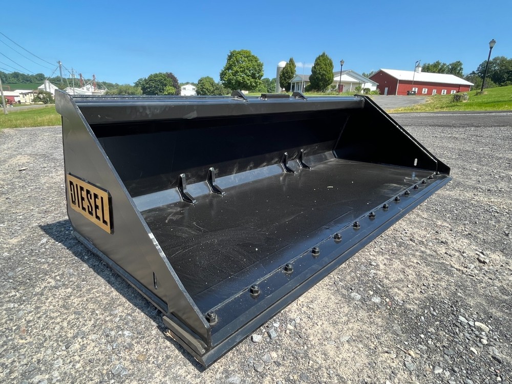 84" Heavy Duty Low Profile Skid Steer Bucket