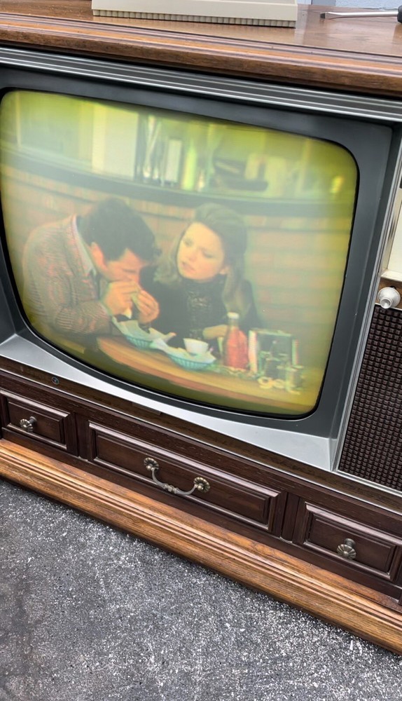 Vintage Zenith TV Floor Model