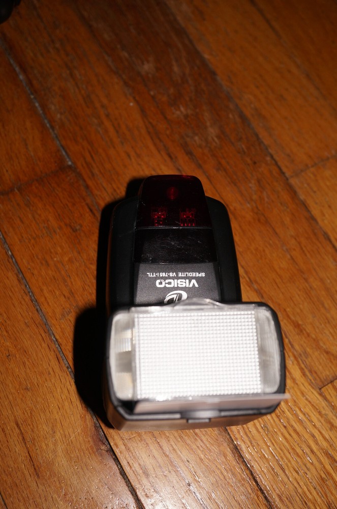 Visico VS-765 i-TTL Flash for Nikon w/Custom Brackets CB Junior