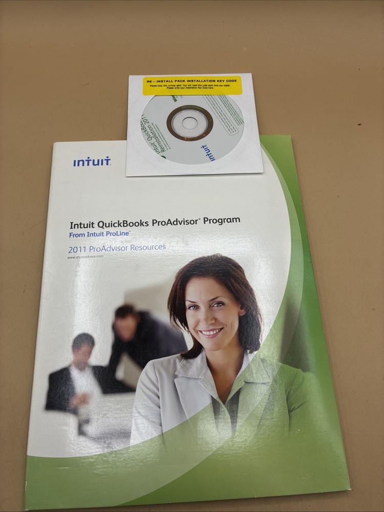 INTUIT QUICKBOOKS ProAdvisor Program 2011 Reinstallation. READ DESCRIPTION
