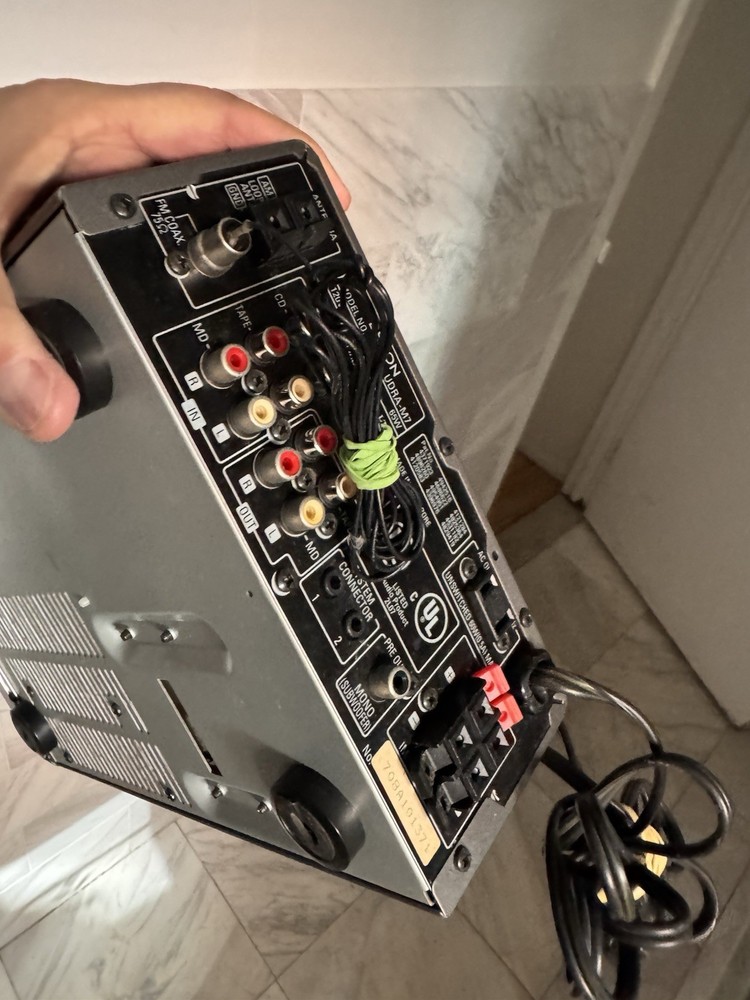 *shoe box size Amp* DENON UDRA-M7 Compact Component Reciever 65W