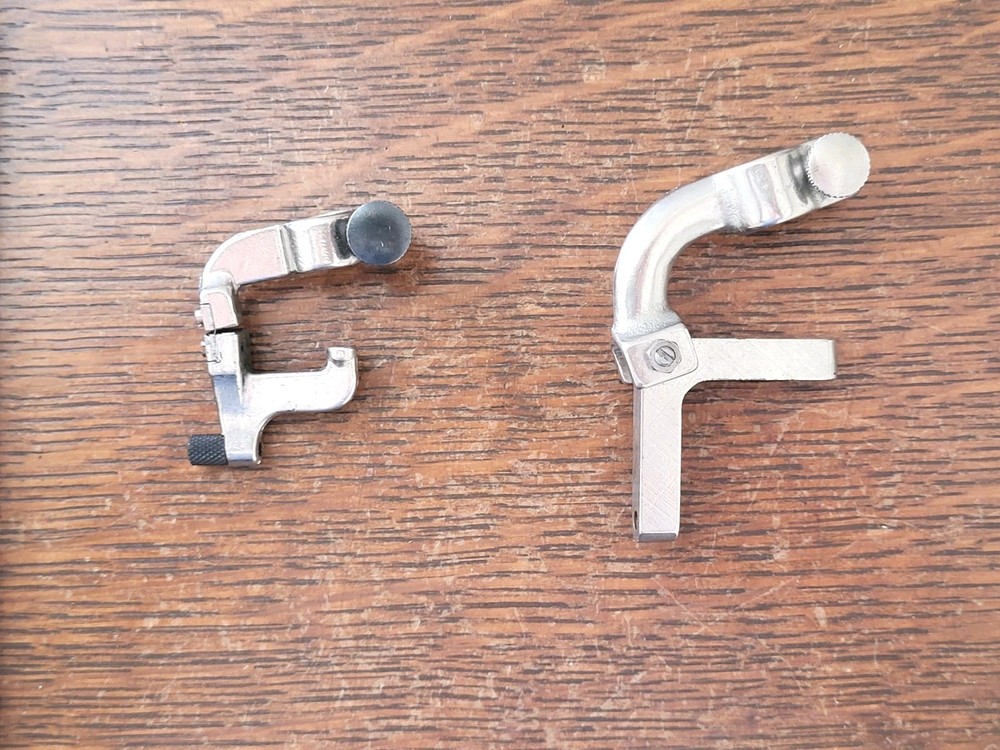 (2) Universal Dial Indicator Attachments - A9-R2 &  Unbranded Machinist Tools