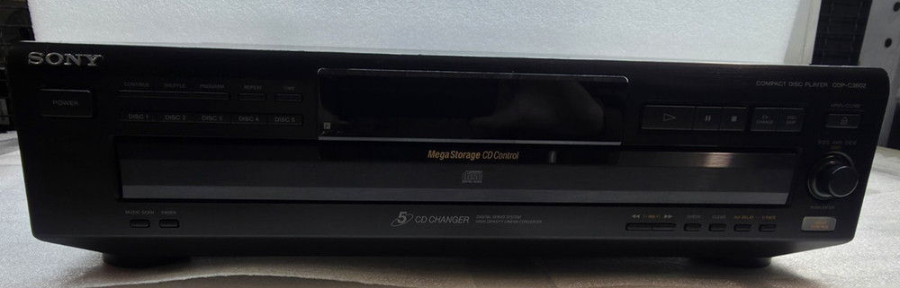 Sony CDP-C360Z 5CD Changer Tested & Working
