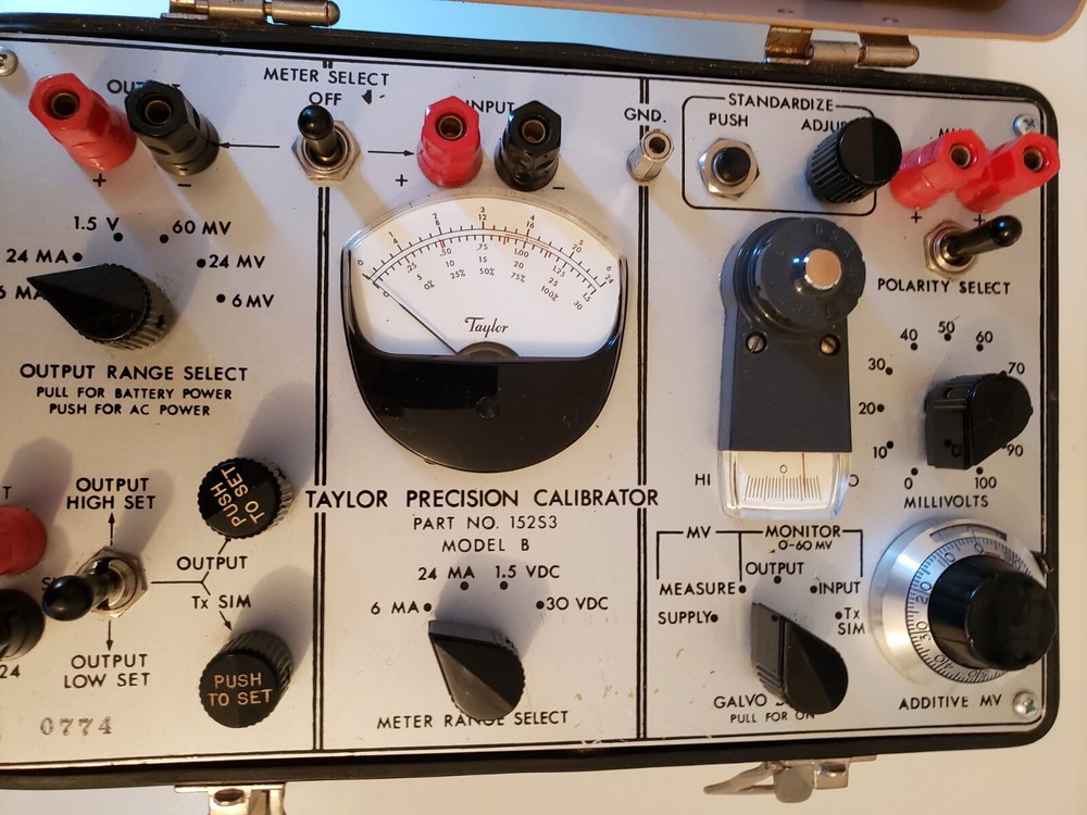 Taylor Precision Calibrator 152S3 Model B