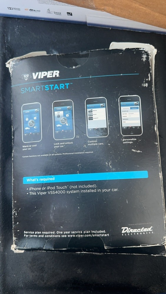 VIPER VSS4000 REMOTE START AND KEYLESS ENTRY SYSTEM