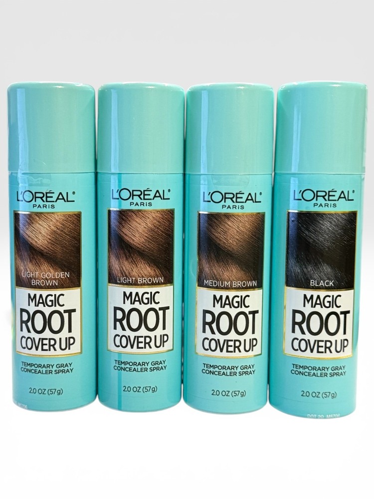 L'Oreal MAGIC ROOT Cover Up Temporary Gray Concealer Spray - CHOOSE YOUR SHADE