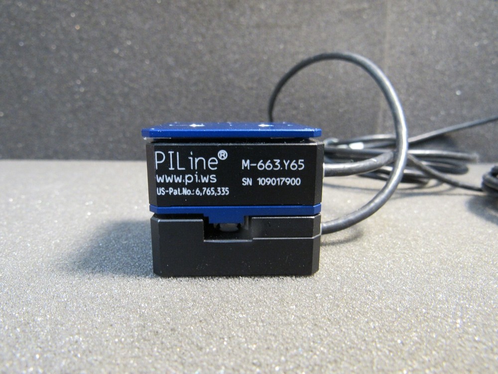 PI M-663.465 & M-663.Y65 Micropositioning Piezo Stage