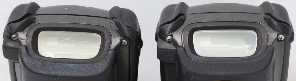 symbol / motorola mc9090 bundle of two barcode scanner computers, extra battery