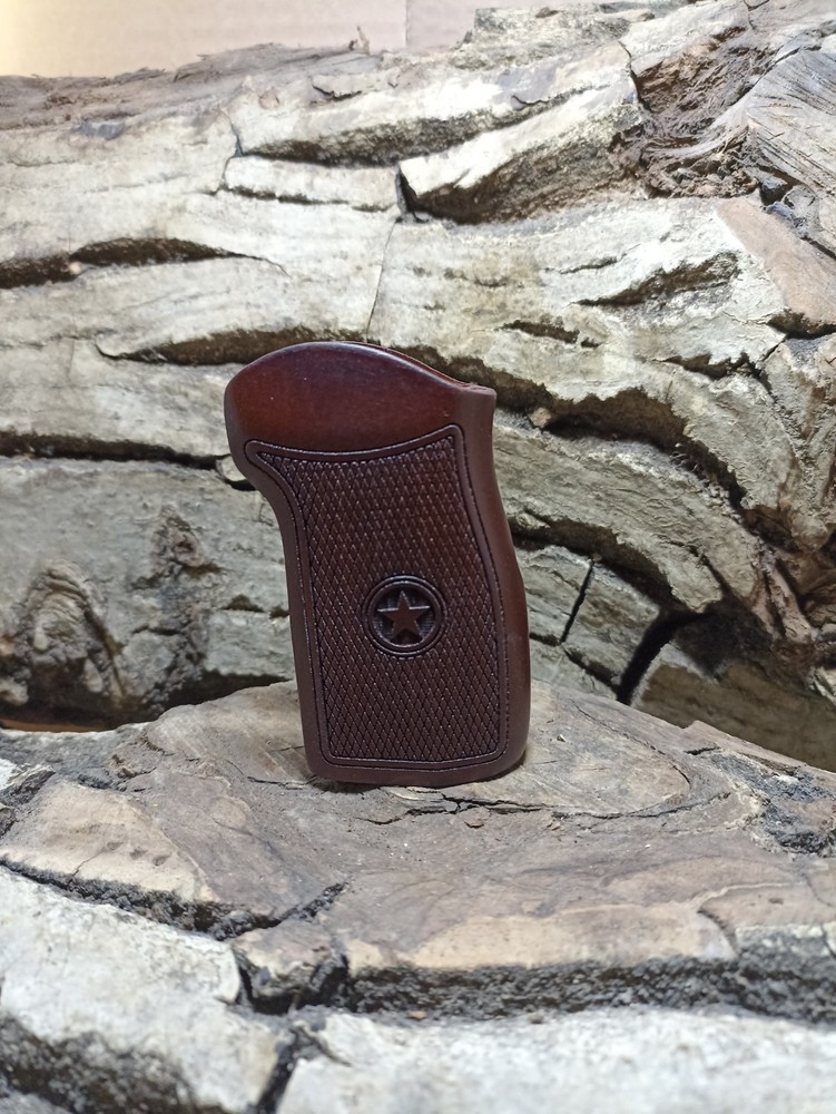 Makarov  wood grips.