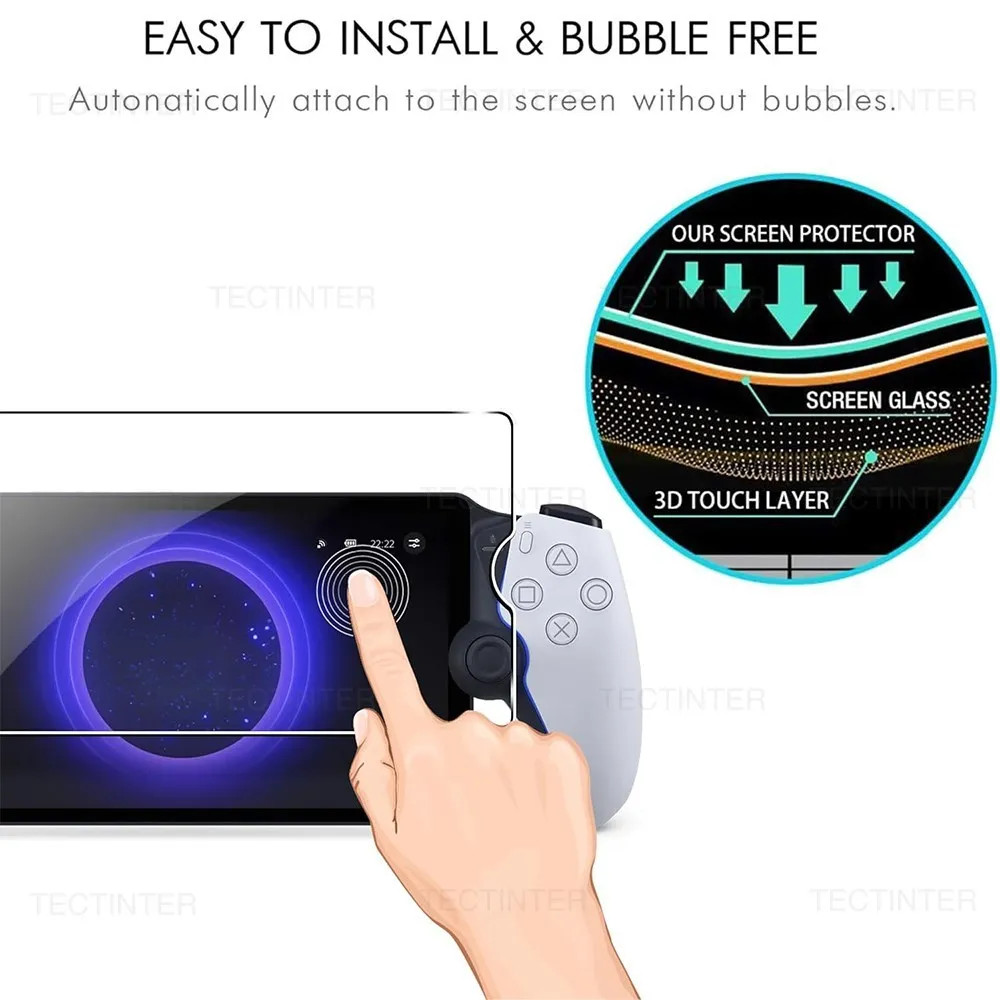 2.5D 9H Hardness Scratch Resistant Tempered Glass Screen Protector