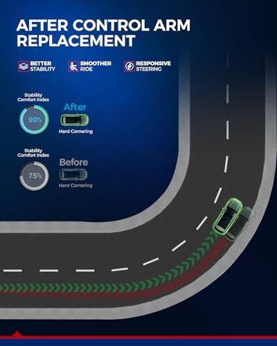 Lower Control Arm Assembly for 2002 Front Left Lower Control Arm-Driver Side