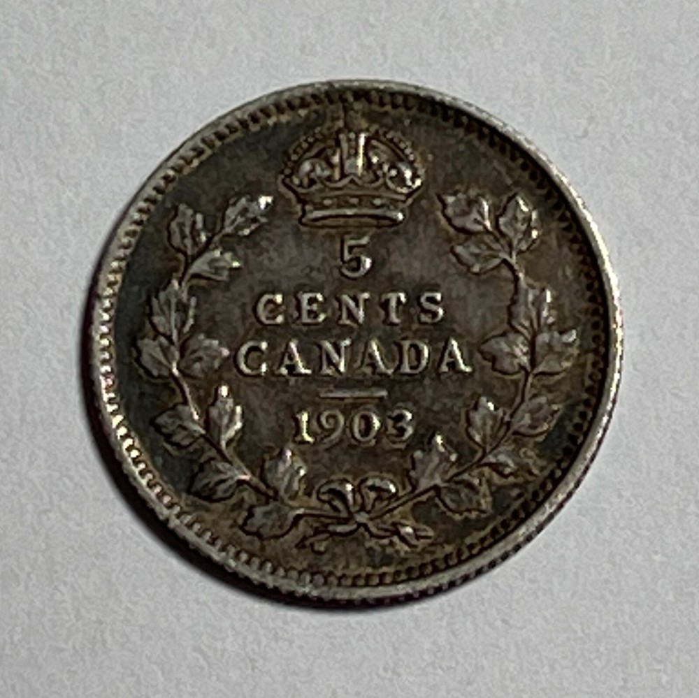 Canada 1903 5C VF-XF (#2129)