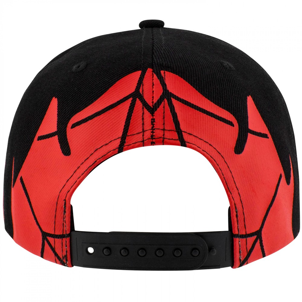 Spider-Man and Venom Takeover Snapback Hat Multi-Color