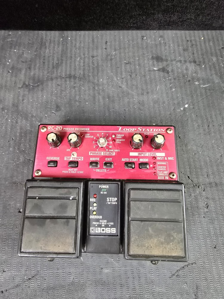 Boss RC-20 Loop Station Phrase Recorder Sampler Guitar Effect Pedal #2