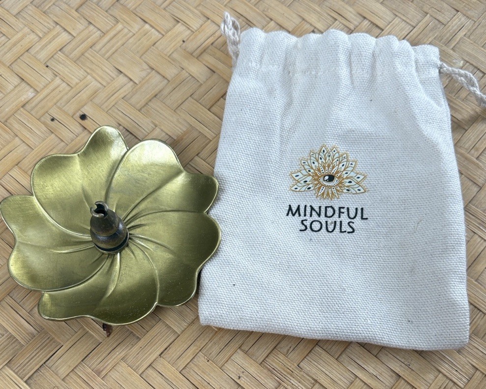 Mindful Soul Incense Brass Burner