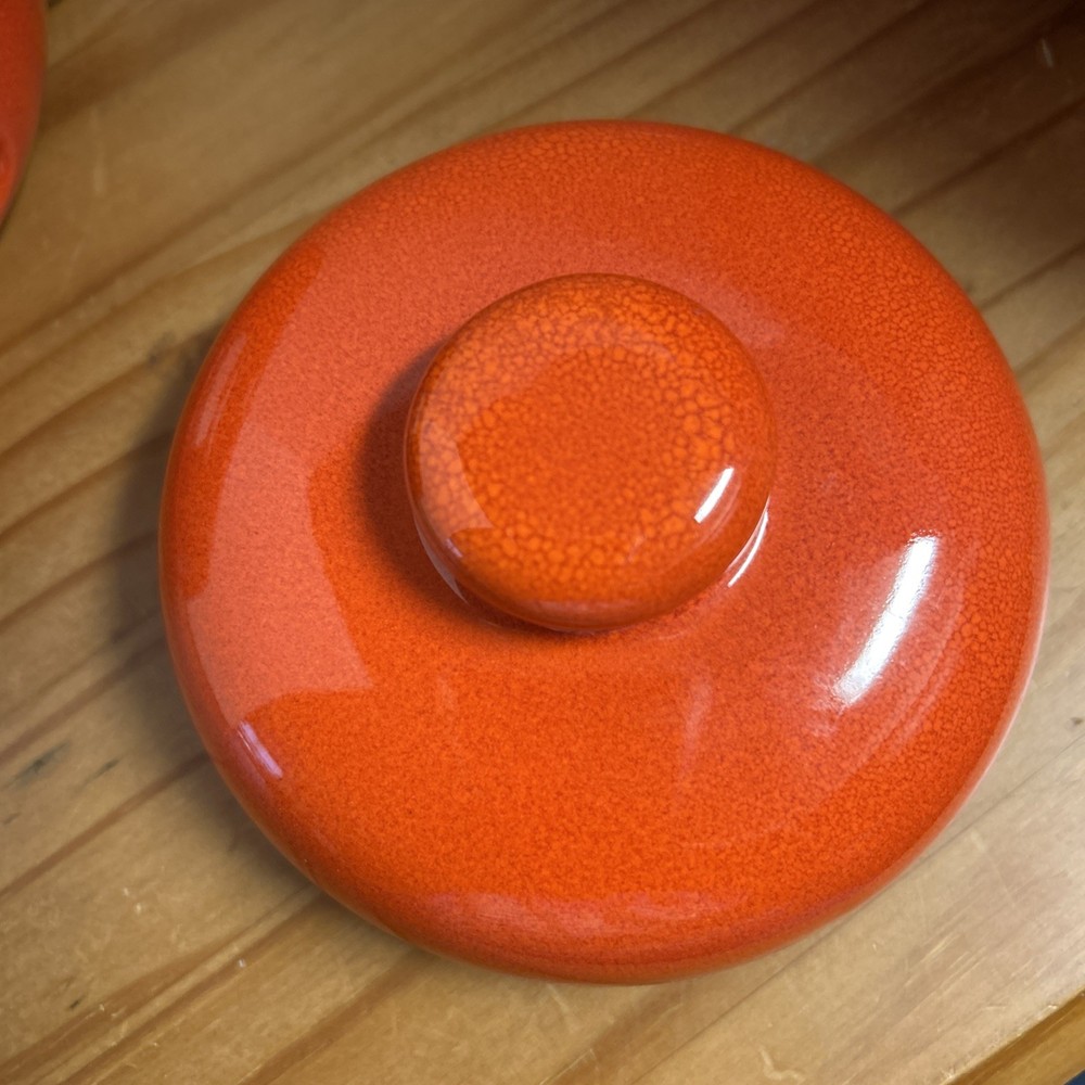 WAECHTERSBACH RED COFFEE POT with WARMING BASE