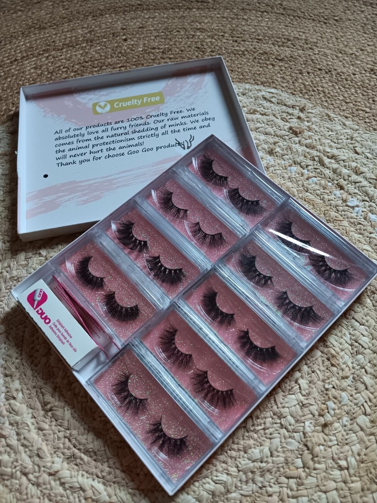 Natural Mink Eyelash Kit Reusable Style