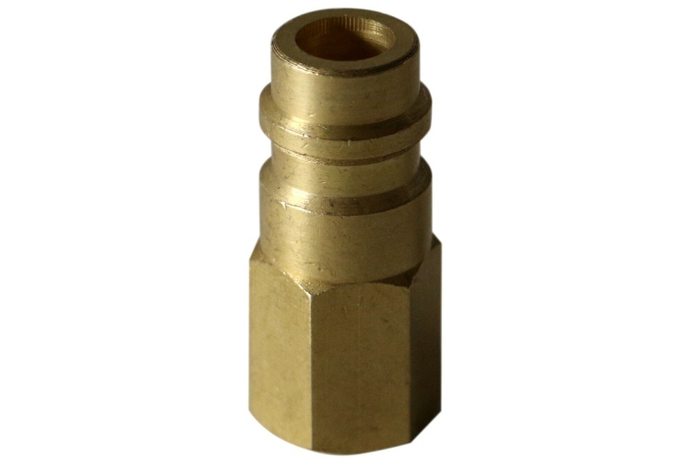 R1234YF Low Side Fitting with Schrader Valve #3640