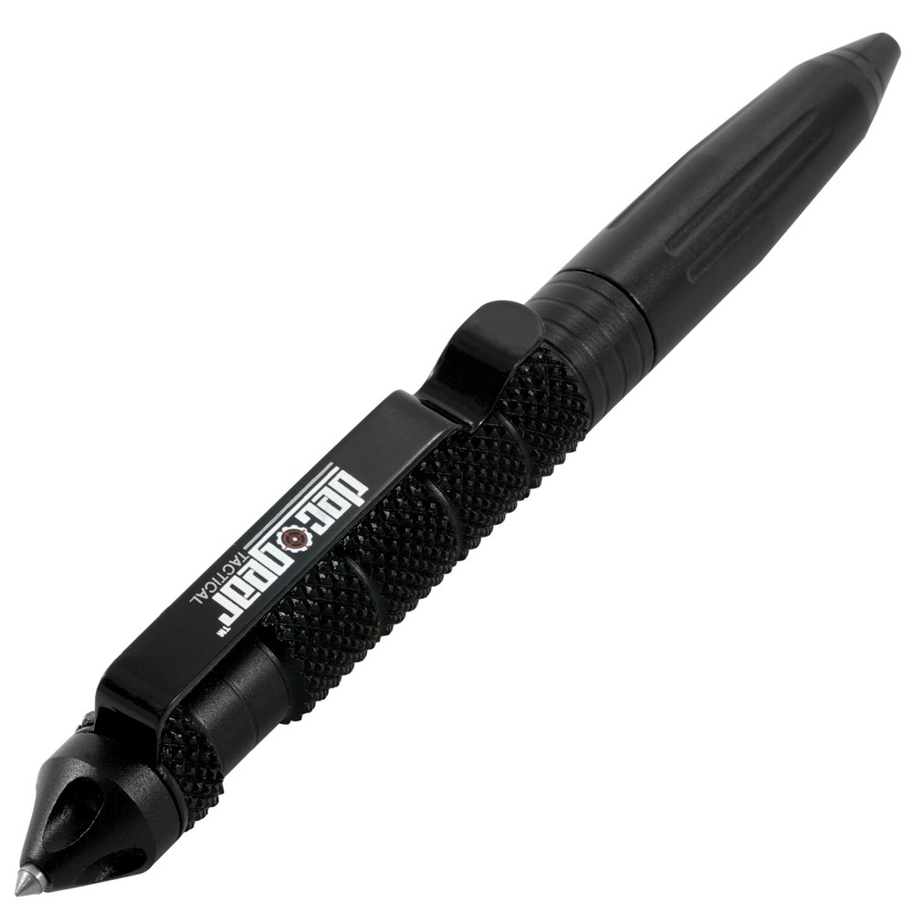 Deco Gear Tactical Flashlight and Pen Set + 2-Pack Survival Bracelet Gift Bundle