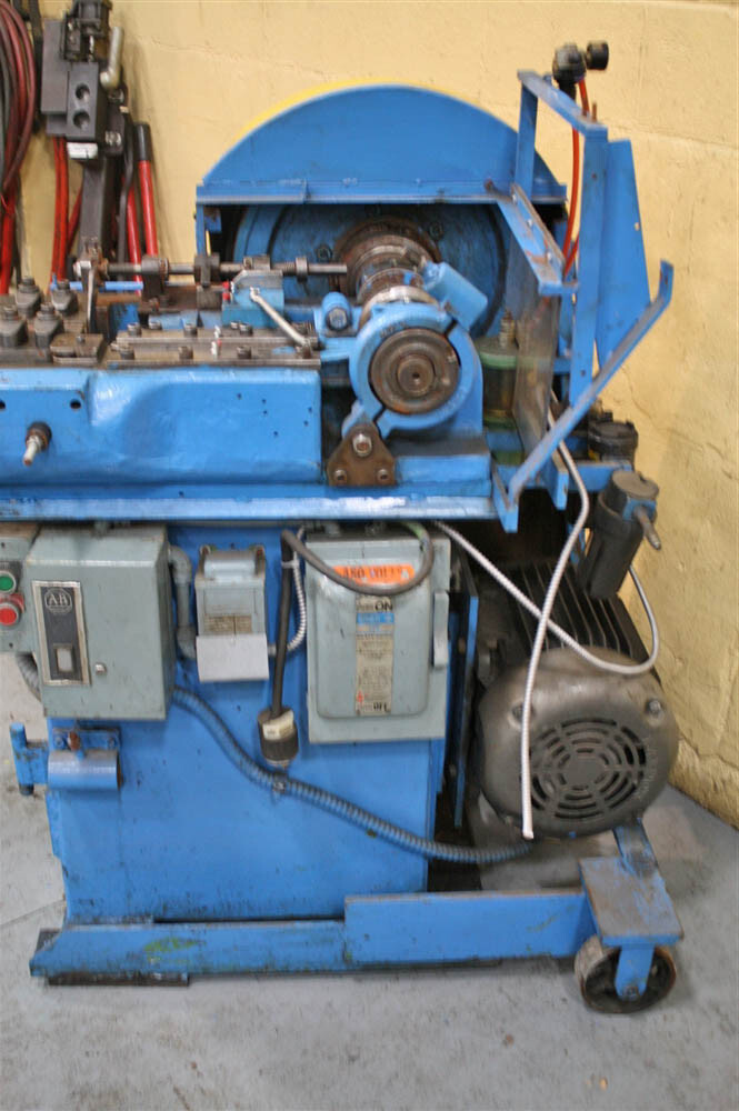 ROBERTS SINGLE STROKE END FORMING PRESS: YODER #55410