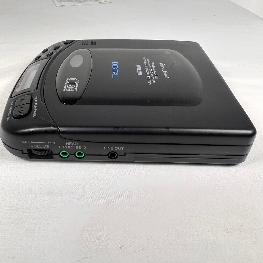 Lenoxx Sound Programmable Compact Disc Player Model CD-51 AC/DC Plug In